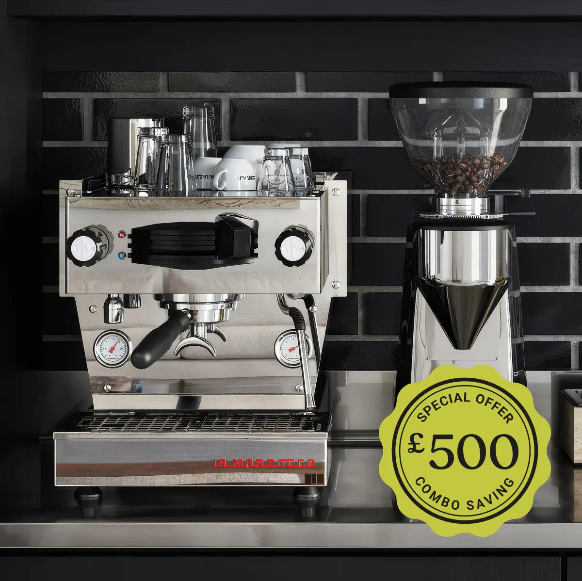 La Marzocco Linea Mini Lux D Grinder Bundle – Ground Coffee Society