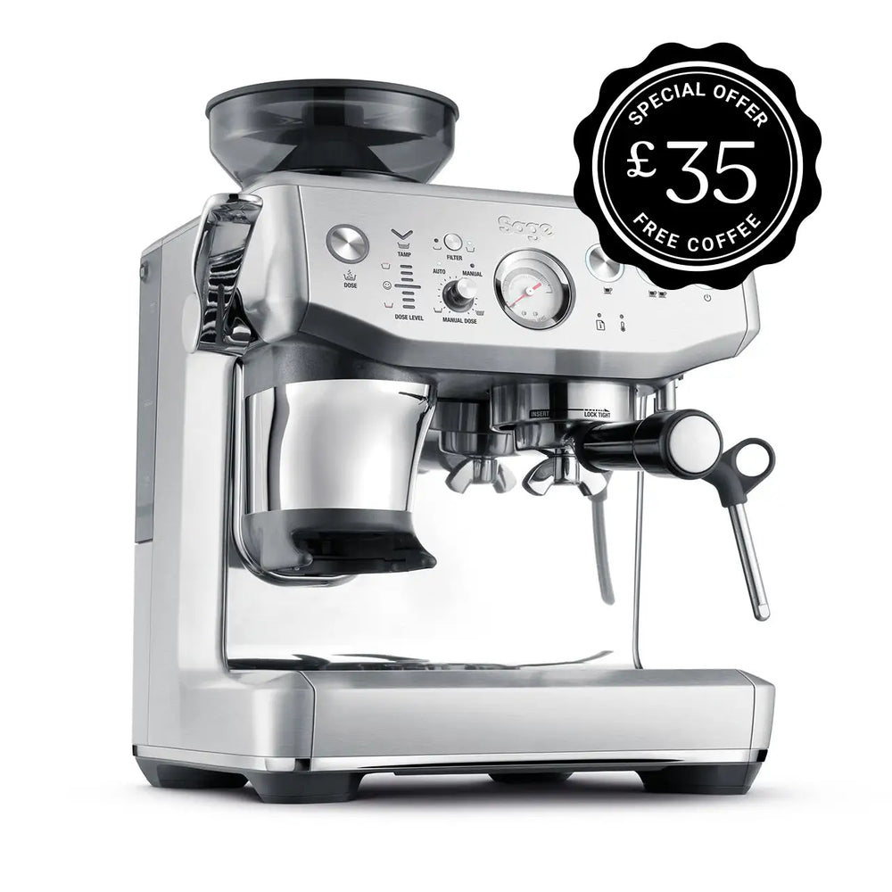 Sage Barista Express Impress Espresso Machine Stainless Steel