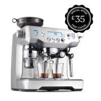 Ground Coffee Society Sage The Oracle Espresso Machine Brushed Stainless Steel