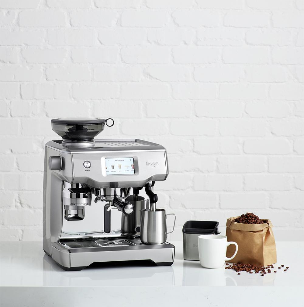 Ground Coffee Society Sage The Oracle Espresso Machine Brushed Stainless Steel