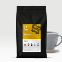 Bag of delicious hand-roasted single origin Ground Coffee Society 1Kg Coffee Beans Colombia Dulima