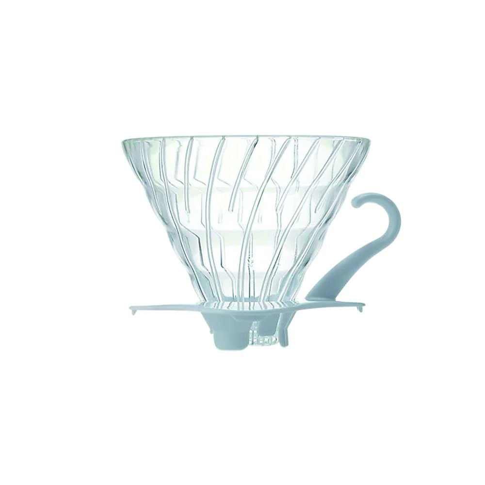 Hario V60 Glass Coffee Dripper White